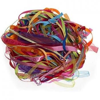 Pack of 25 Summer Ribbons Pink/Green/Orange