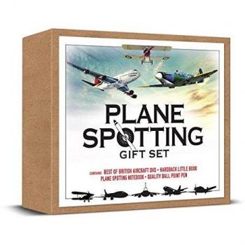 NEW PLANE SPOTTING SET, DVD, BOOK, NOTEPAD & PEN