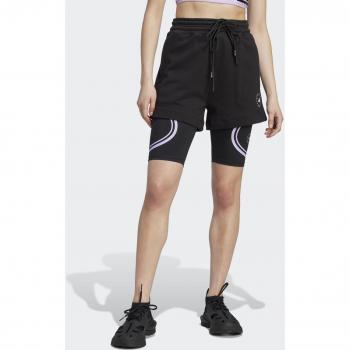 True Casuals Pantaloncini Nero, Fit Loose – Adidas by Stella McCartney