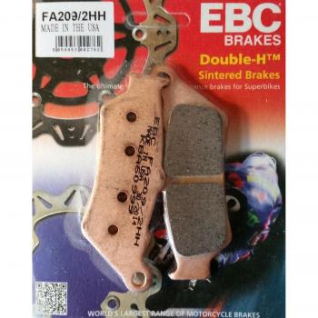 EBC Fa209/2Hh 2017-2020 CF Moto 400NK Électro-Freins Avant Sinteré