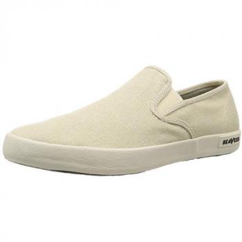 Seavees Baja Beige Slip‑On Sneakers – UK 8