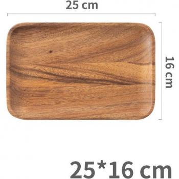 Wooden Dessert Plate