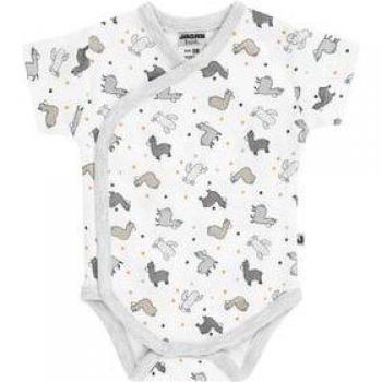 JACKY Body con maniche corte e bottoni, Lama Fantasia