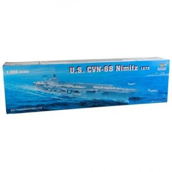 Trumpeter 05605 modèle Kit Porte-Avions USS Nimitz CVN de 68 1975