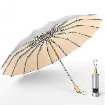 Parasol Femme 3-folding, Résistance au Vent
