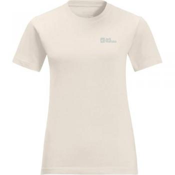 T-Shirt Donna Jack Wolfskin Essential – L Bianco Sporco