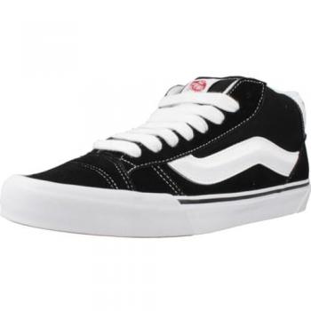 Baskets mi-hautes Vans Knu Skool Noir et Blanc Taille 41