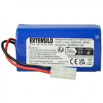 Batterie compatible Extensilo pour robot électroménager Xiaomi Mijia G1 (3200mAh)