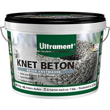 Ultrament Knet-Beton, Modelliermasse, 2,5 kg