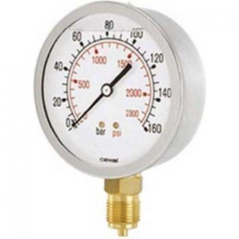 Manometro Cewal 10 bar DM 50 1/4 Attacco Radiale