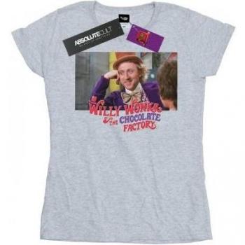 Willy Wonka dames katoenen shirt