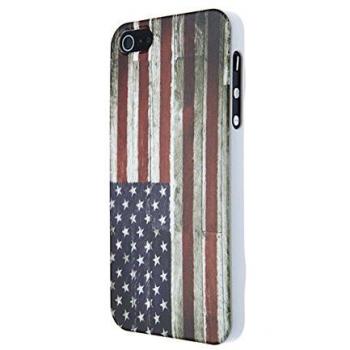Custodia in legno US Flag iPhone 5