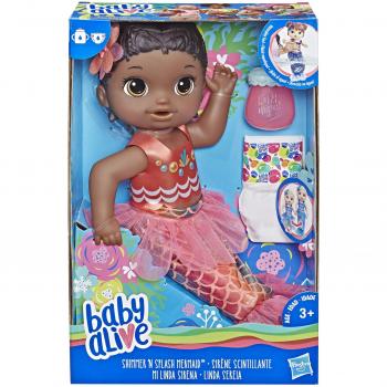 Baby Alive Shimmer-n-Splash Mermaid Play Set