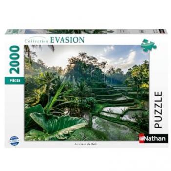 Puzzle 2000 pièces Bali en Couleurs
