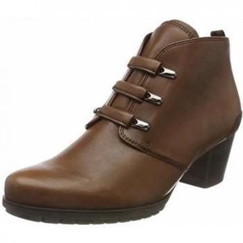 Gabor Damen Comfort Basic Stiefeletten, Beige (Cognac (Micro) 61), 35.5 EU