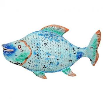 Statuette Poisson Bleu pour Décoration