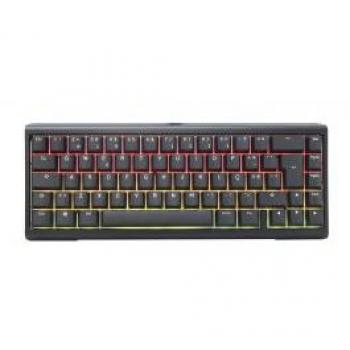 Teclado Mecánico Ducky Tinker 65% RGB, Cherry MX Blue, color negro