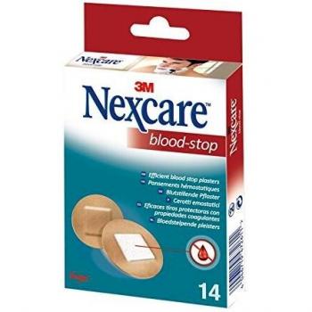 Nexcare® Blood Stop tiras adhesivas coagulantes surtido 14uds