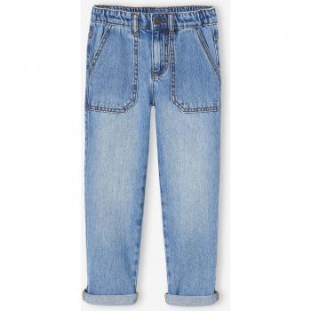 Pantalon Jean Style Charpentier Garçon Stone VERTBAUDET