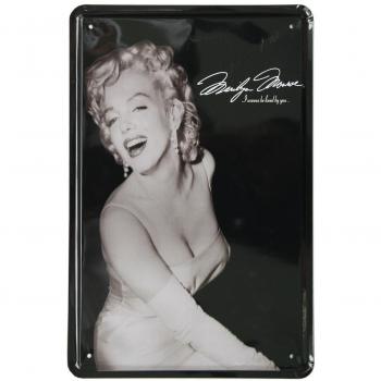 SuperStudio Lo + deModa „Marilyn“ Wandbild, Metalloptik, 20 × 30 cm, Farbvielfalt