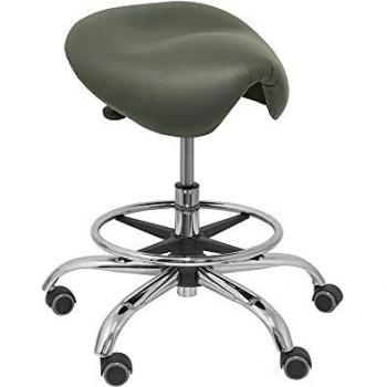 Taburete Alatoz similpiel gris oscuro (PIQUERAS Y CRESPO, T16BSP600CRRP)