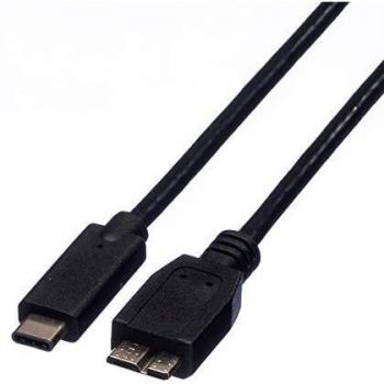 ROLINE 11029006 – USB 3.0 1 m Type‑C to Micro‑B Connector Cable