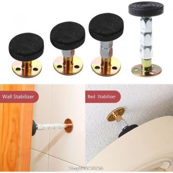 Stabilisateur de meubles 2 pièces avec support fixe et butée de porte D24 20