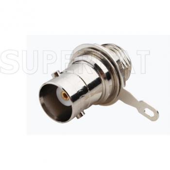 Superbat Transformador BNC a MCX Hembra – Pack de 5 unidades RF