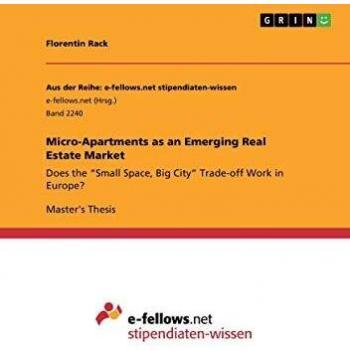 Micro-Apartments as an Emerging Real Estate Market: Does the Small Space, Big City Trade-off Work in Europe?