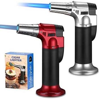 Safety Lock Adjustable Flame Cooking Torch