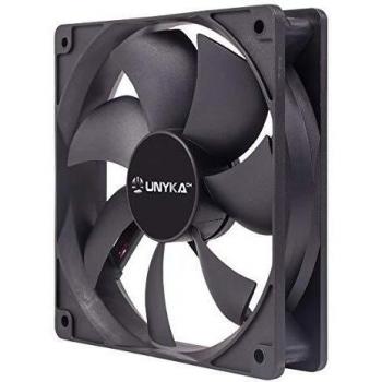 Ventilador de PC UNYKAch 51800 12 cm Negro