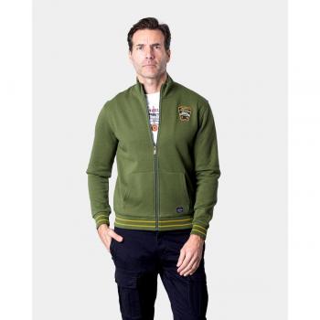 Sudadera deportiva verde oliva Patrulla Águila