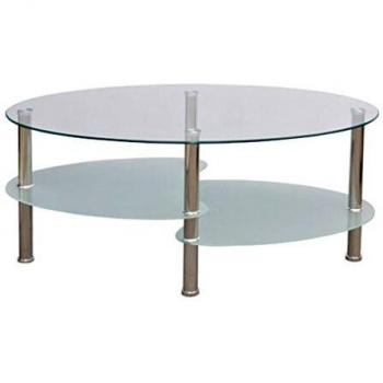 Mesa de Centro con Diseño Exclusivo en Blanco y Negro