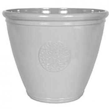 Apta Grey Small Eden Emblem Planter (40 cm)