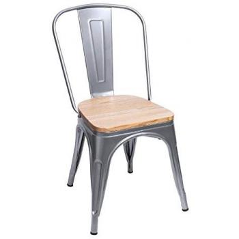 Silla Torix Acabado Gris Metalizado