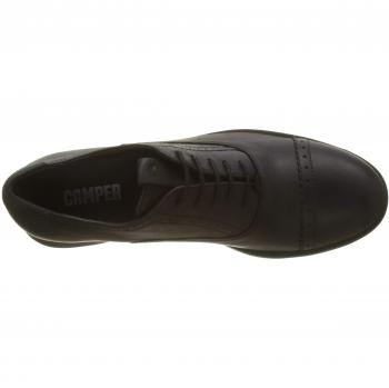 CAMPER Mil Women's Smooth Black Leather Dress Shoes – Size 10