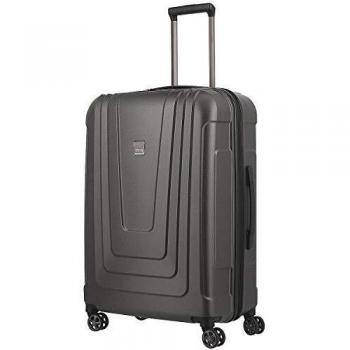 TITAN Gepäck Serie X-RAY PRO 4-Rad Koffer M, TSA Schloss mit Fingerabdruck, 72 cm, 87 Liter, atomic steel