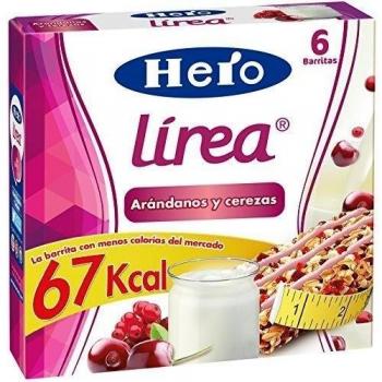 Muesli 6x20 g Hero – Arándanos con Cereza