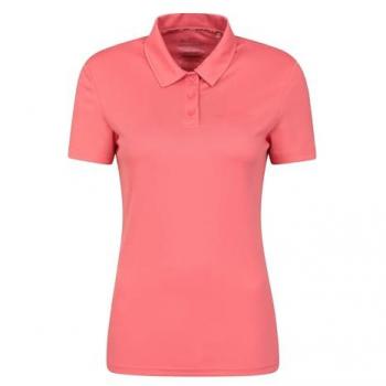 Classic Pink IsoCool Golf Polo Tee for Women