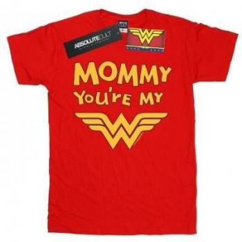 DC Comics Wonder Woman Mummy Jij Bent Mijn Held Katoenen T-Shirt