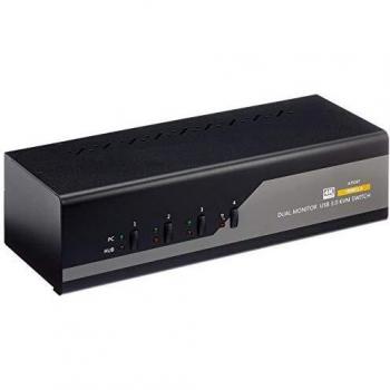 Commutateur KVM 4 Ports InLine HDMI 4K USB 3.0 et Audio
