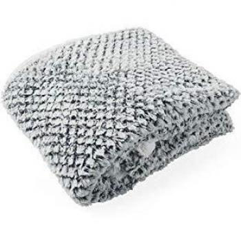 Fleece Coperta Nera e Grigia 150x200 cm Galileo Casa 5900346