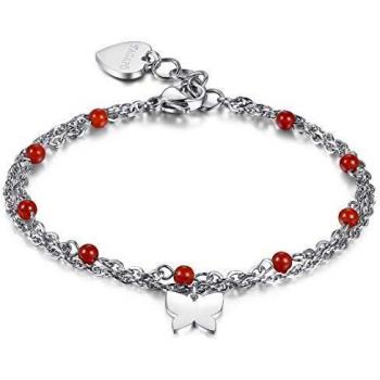 Bracciale con Charme e Farfalla di Sagapò Haiti Trendy per Donna