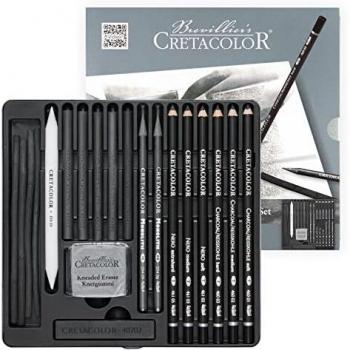 CRETACOLOR 400 30 Charcoal Set