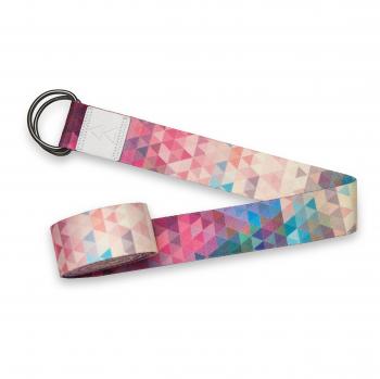 Tribeca's Extra-Long Patterned Yoga Strap