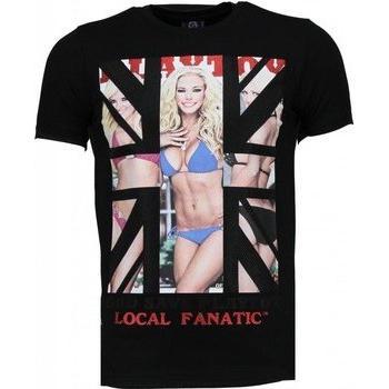 Local Fanatic T-Shirt Gott bewahre Spielzeug Strass
