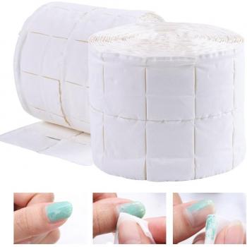 500pcs Nail Polish Remover Cotton Wipes