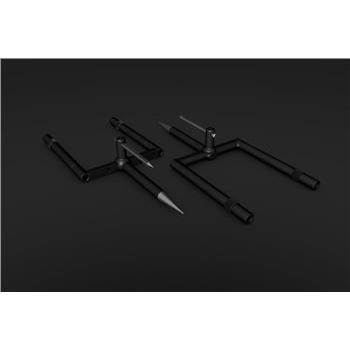 Korda Singlez 2-Ruten Stangenbuzzer 6.5 Aluminium Schwarz