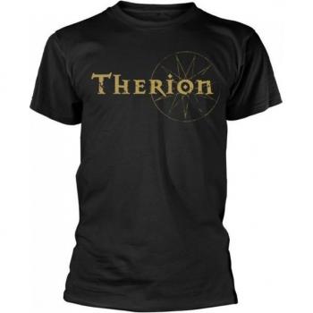 Therion Logo T-shirt voor volwassenen L zwart