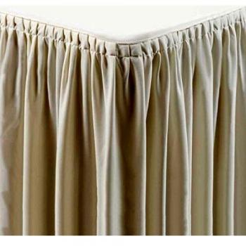 Table Top Cream Cover & Skirting